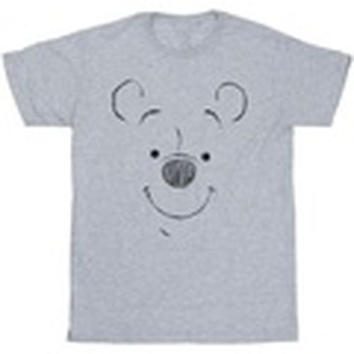 Camiseta manga larga Winnie The Pooh Winnie The Pooh Face para hombre - Disney - Modalova