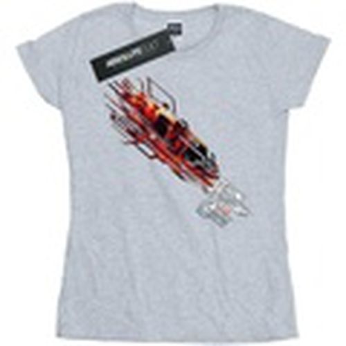 Camiseta manga larga Avengers Iron Man Shooting Burst para mujer - Marvel - Modalova