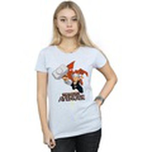 Camiseta manga larga The Mighty Avenger para mujer - Marvel - Modalova