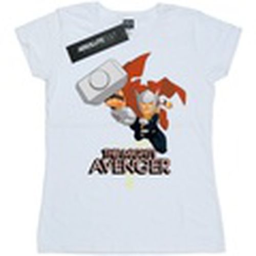 Camiseta manga larga The Mighty Avenger para mujer - Marvel - Modalova