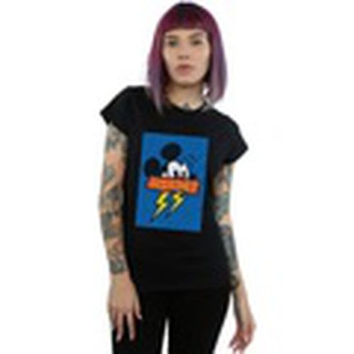 Camiseta manga larga Mickey Mouse 90s Flash para mujer - Disney - Modalova