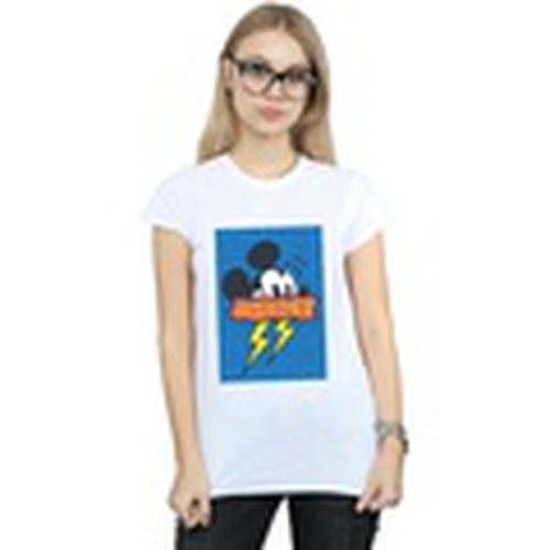 Camiseta manga larga Mickey Mouse 90s Flash para mujer - Disney - Modalova
