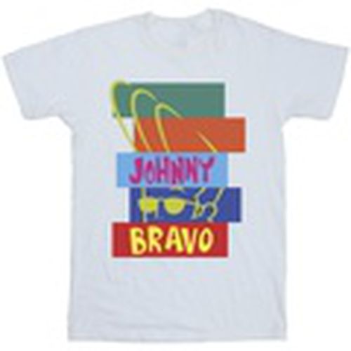Camiseta manga larga Rectangle Pop Art para hombre - Johnny Bravo - Modalova