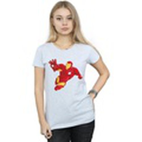 Camiseta manga larga Iron Man Simple para mujer - Marvel - Modalova