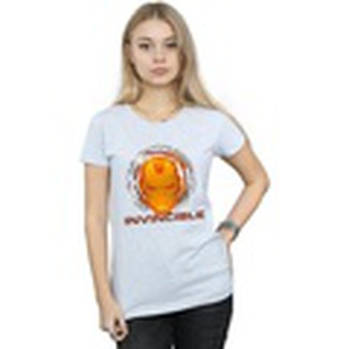 Camiseta manga larga Iron Man Invincible para mujer - Marvel - Modalova
