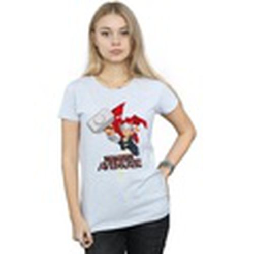 Camiseta manga larga The Mighty Avenger para mujer - Marvel - Modalova