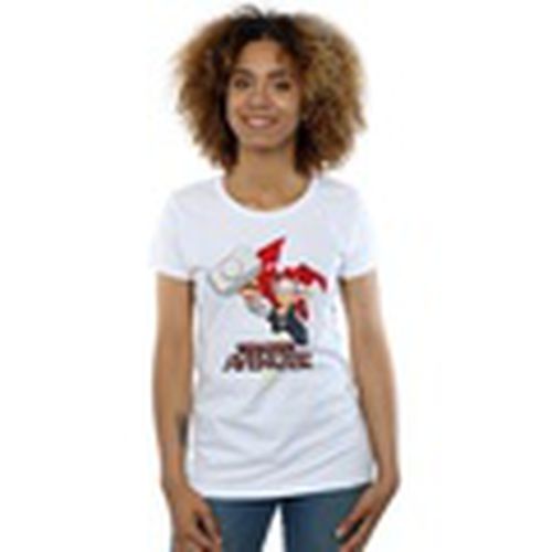 Camiseta manga larga The Mighty Avenger para mujer - Marvel - Modalova