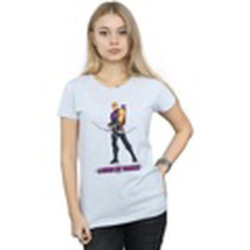 Camiseta manga larga Hawkeye Locked On Target para mujer - Marvel - Modalova