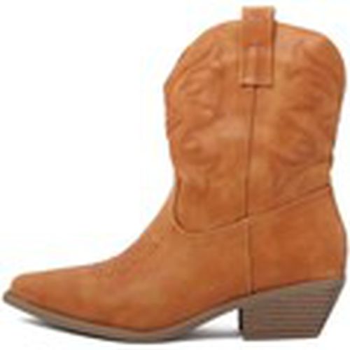 Botines FAM_A803_TAN para mujer - Fashion Attitude - Modalova