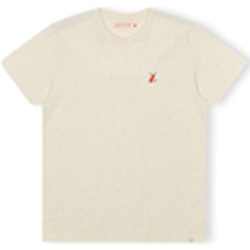 Tops y Camisetas T-Shirt Regular 1343 SUR - Off-White/Melange para hombre - Revolution - Modalova