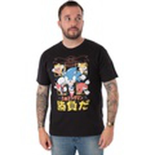 Camiseta manga larga NS7647 para hombre - Sonic The Hedgehog - Modalova