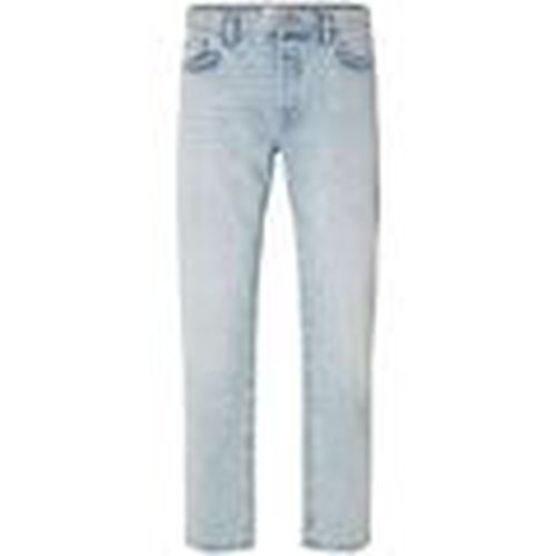 Jeans 16092701 - 172 SLIM TAPARED-BLUE DENIM para hombre - Selected - Modalova