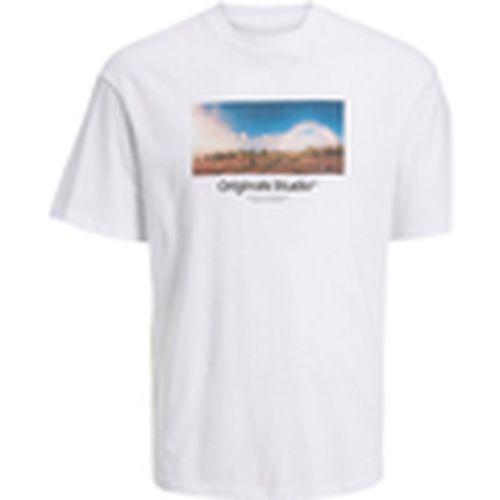 Camiseta 12240123 JORVESTERBRO PHOTO SS TEE CREW NECK SN BRIGHT WHITE para hombre - Jack & Jones - Modalova