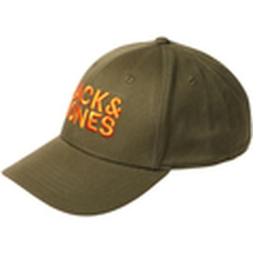 Gorra 12254296 JACGALL BASEBALL CAP NOOS OLIVE NIGHT para hombre - Jack & Jones - Modalova