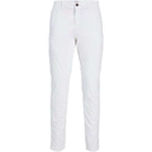 Pantalones 12150148 JPSTMARCO JJBOWIE NOOS WHITE para hombre - Jack & Jones - Modalova