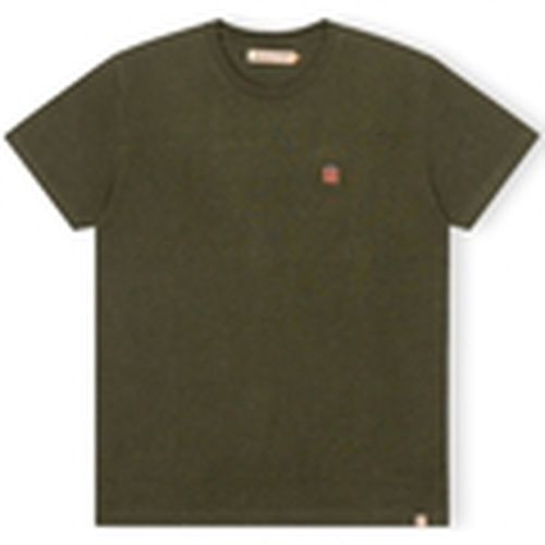 Tops y Camisetas T-Shirt Regular 1340 WES - Army/Melange para hombre - Revolution - Modalova
