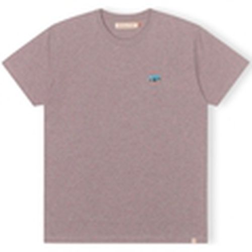 Tops y Camisetas T-Shirt Regular 1342 PIC - Purple Melange para hombre - Revolution - Modalova