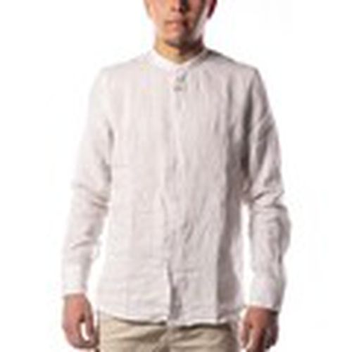 Camisa manga larga Camicia S.L.56 In Lino Sabbia para hombre - Sl56 - Modalova