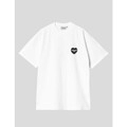 Camiseta CAMISETA HEART BANDANA TEE WHITE/BLACK para hombre - Carhartt - Modalova