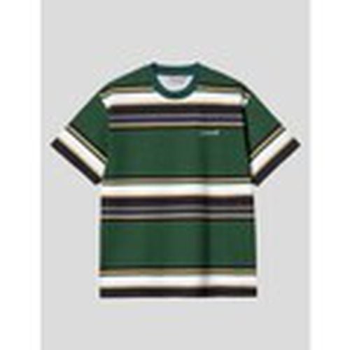 Camiseta CAMISETA MORCOM TEE MORCOM STRIPE/CHERVIL para hombre - Carhartt - Modalova