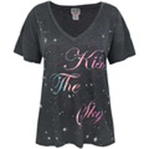 Camiseta manga larga Kiss The Sky para mujer - Junk Food - Modalova