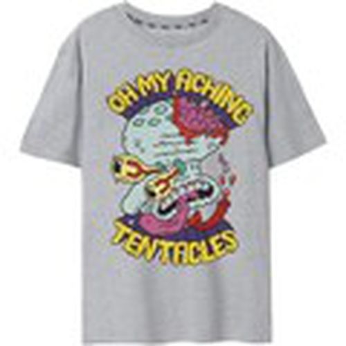 Camiseta manga larga Aching Tentacles para hombre - Spongebob Squarepants - Modalova