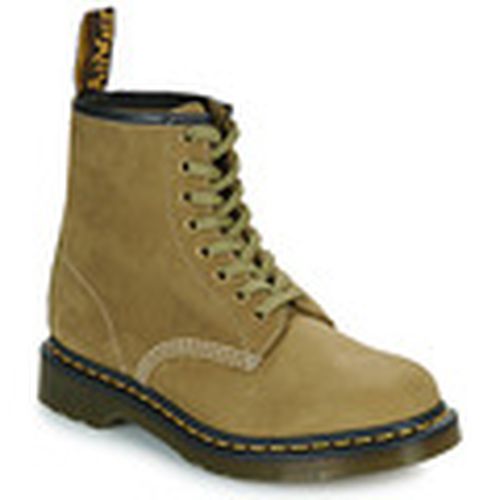 Botines 1460 Muted Olive Tumbled Nubuck+E.H.Suede para mujer - Dr. Martens - Modalova