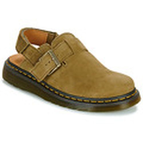 Zuecos Jorge Muted Olive Tumbled Nubuck+E.H.Suede para mujer - Dr. Martens - Modalova