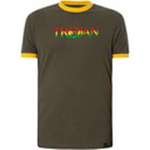 Camiseta Camiseta Con Logo Y Ribetes para hombre - Trojan - Modalova