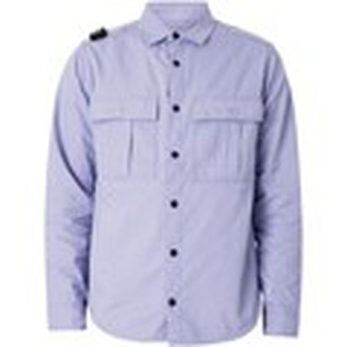 Camisa manga larga Camisa desfile con bolsillo de parche para hombre - Ma.strum - Modalova