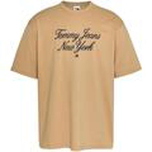 Camiseta TJM OVZ LUXE SERIF TJ NY para hombre - Tommy Jeans - Modalova