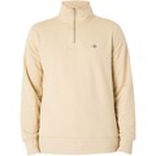 Jersey Sudadera Regular Con Media Cremallera para hombre - Gant - Modalova