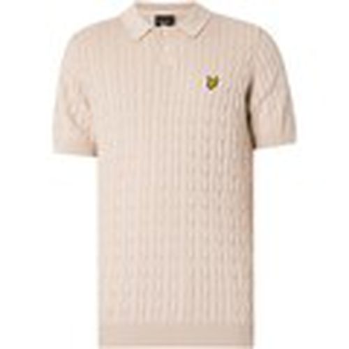 Polo Polo de punto de ochos para hombre - Lyle & Scott - Modalova