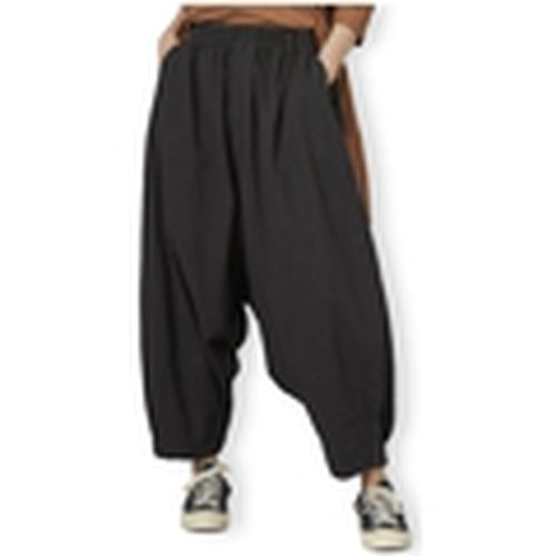 Pantalones Trousers 230065 - Black para mujer - Wendy Trendy - Modalova