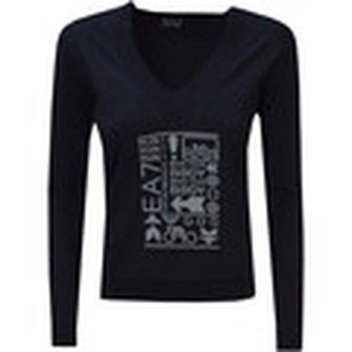 Camiseta manga larga 283121-9W201 para mujer - Emporio Armani EA7 - Modalova