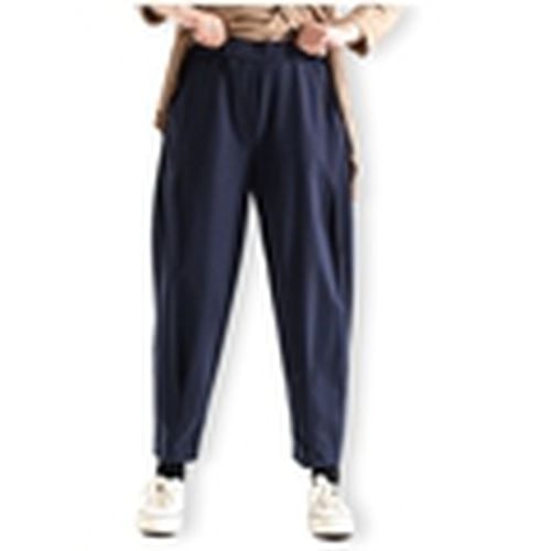 Pantalones Trousers 791914 - Navy para mujer - Wendy Trendy - Modalova