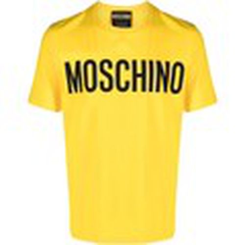 Camisa manga larga - Camiseta con Logo Bsico en Contraste para hombre - Moschino - Modalova