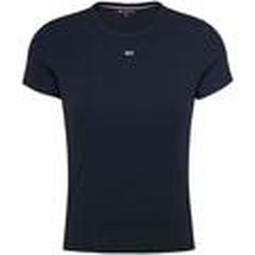 Tops y Camisetas TJW SLIM ESSENTIAL RIB SS EXT Dark Night para mujer - Tommy Jeans - Modalova