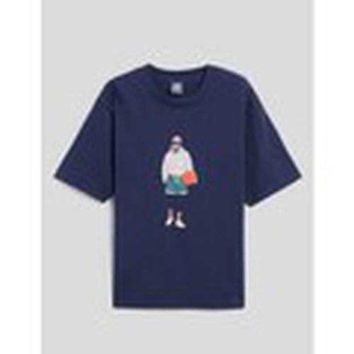 Camiseta CAMISETA ATHLETICS BASKETBALL TEE NB NAVY para hombre - New Balance - Modalova