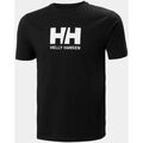Camiseta Camiseta Negra Logo Black para mujer - Helly Hansen - Modalova