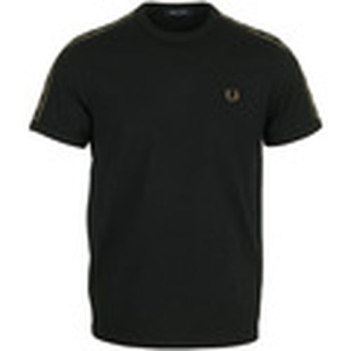 Camiseta Contrast Taped Ringer T-Shirt para hombre - Fred Perry - Modalova