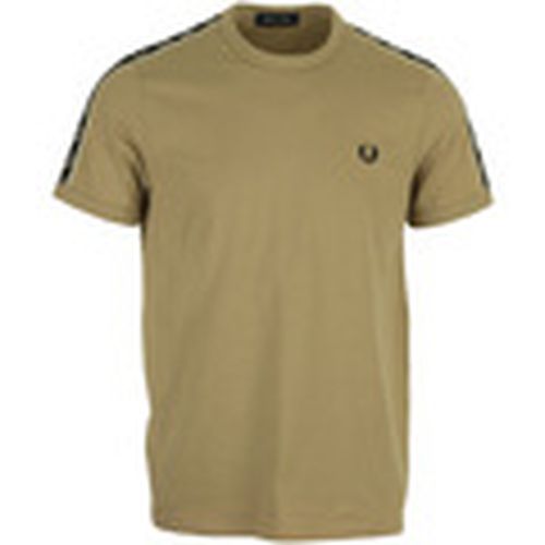 Camiseta Contrast Taped Ringer T-Shirt para hombre - Fred Perry - Modalova
