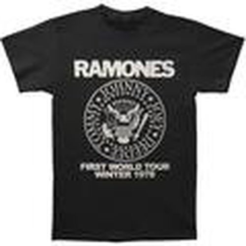 Camiseta manga larga First World Tour 1978 para mujer - Ramones - Modalova