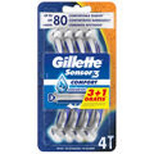 Afeitadoras & cuchillas Sensor3 Comfort Cuchilla Afeitar Desechable para hombre - Gillette - Modalova