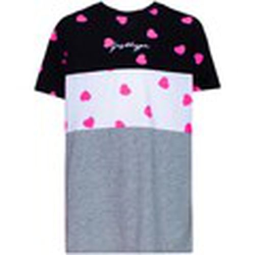 Camiseta manga larga Tri Scatter Heart para mujer - Hype - Modalova