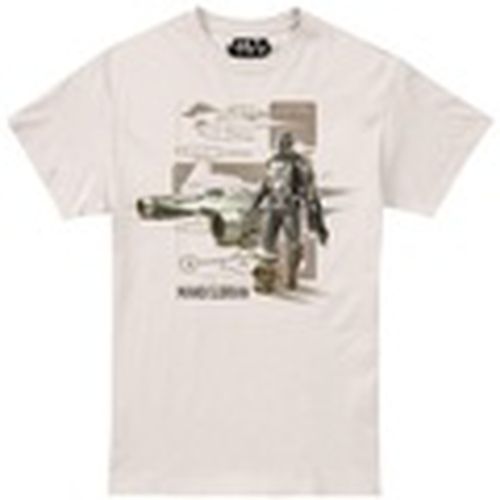 Camiseta manga larga TV2953 para hombre - Star Wars Mandalorian - Modalova