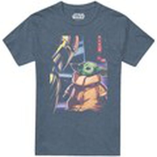 Camiseta manga larga TV2954 para hombre - Star Wars The Mandalorian - Modalova