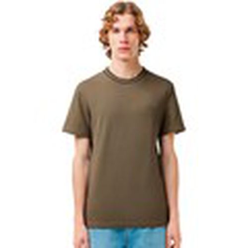 Camiseta - Camiseta con Cuello de Rayas para hombre - Lacoste - Modalova