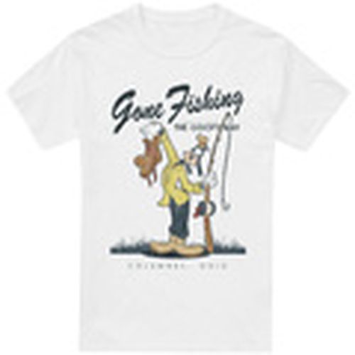 Camiseta manga larga Goofy Gone Fishing para hombre - Mickey Mouse And Friends - Modalova