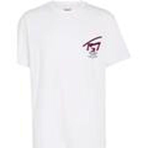 Camiseta TJM REG 3D STREET SIGNTR TEE EXT para hombre - Tommy Jeans - Modalova